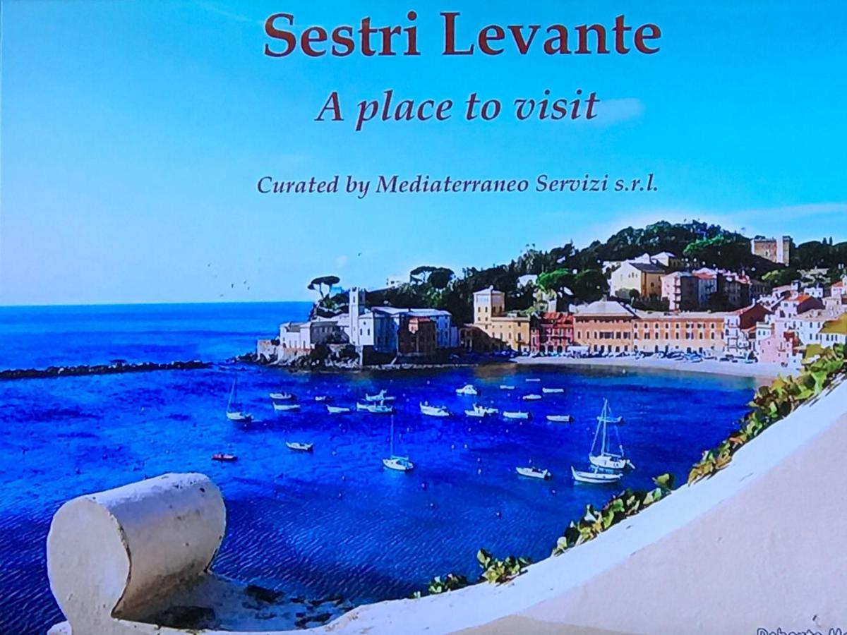 Mansarda Paradiso Golfo Di Portofino Sestri Levante Esterno foto